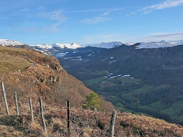 Vallée du Falgou vue du Suc de Gramont