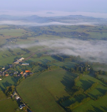 Cheyrouse vu de Montgolfière